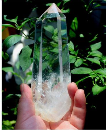 Quartz Natural Point Cluster Crystal Rough Large Clear Decoration ZJGIDTEM (Size : 300-400g) - Buy Online on GoSupps.com