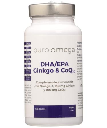 puroomega Pure Omega Dha/Epa Ginkgo Q10 60 Beads - 1 Piece