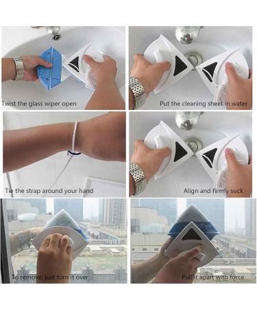 Sofenthiss Upgrade Magnetic Window Cleaner Window Cleaner Tool Magnetic Window Cleaner Sofenthiss Window Cleaner 2024 New Window Cleaner Tool for Family Window Cleaner Tool for High Windows (red) - Buy Online on GoSupps.com