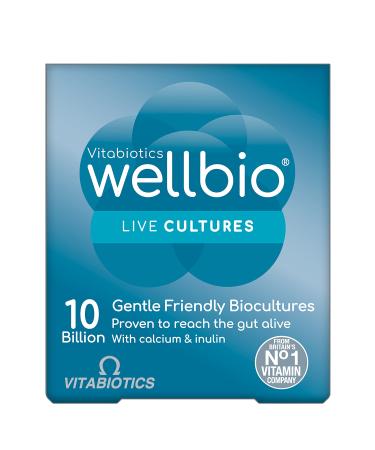 Wellbio 10 Billion Probiotic Complex Supplements for Gut Health - 30 Capsule