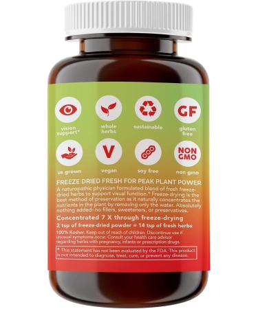 Eclectic Institute Fresh Freeze-Dried Eye Food Powder - 4.9 oz Whole Food Supplement - Buy Online on GoSupps.com