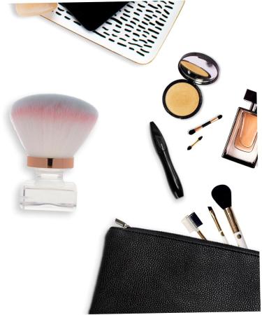 Portapotty Morphie Portable Foundation Brush Makeup Brush Women Makeup Tools Makeup Powder Brush Tricolor Paint Blush Brush Beauty Tools Miss Mushroom Head Artificial Fiber - Buy Online on GoSupps.com