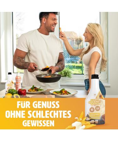 MORE Light Gourmet Sauce - Low-Calorie French Fry Mayo No Added Sugar or Fat (4 x 285ml) - Buy Online on GoSupps.com