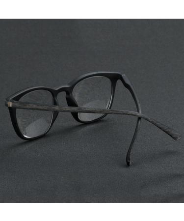 Pakmez Progressive Multifocal Reading Glasses +2.75 | Stylish Photochromic Dual-Use UV Protection for Men & Women - Brown Wood Grain - Buy Online on GoSupps.com