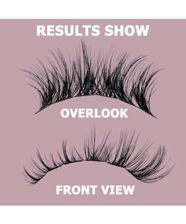 Fluffy 02-C 14mm Individual Eyelashes - Single Quewel Segments for DIY Eyelash Extensions | International Shipping - Buy Online on GoSupps.com