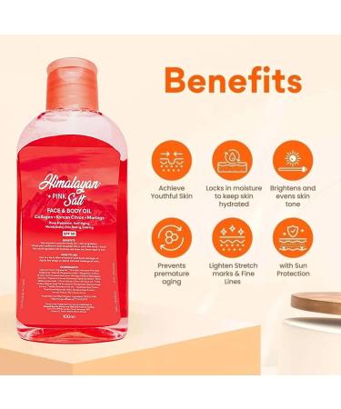 Moisturizing Body Oil Natural Body Oil for Skin100ML Soothing Light Massage Fluid For Face Neck Body Care - Buy Online on GoSupps.com