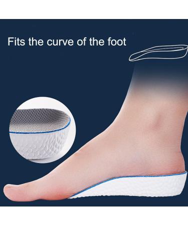 Orthopedic High Pads 2.0 & 1.0 | Height-Lifting Insoles & Arch Support for Men & Women - Black 0.59in - Buy Online on GoSupps.com