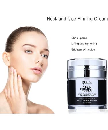BJAA Neck Firming Cream - Advanced Firming & Brightening Complex - 50ml - Buy Online on GoSupps.com