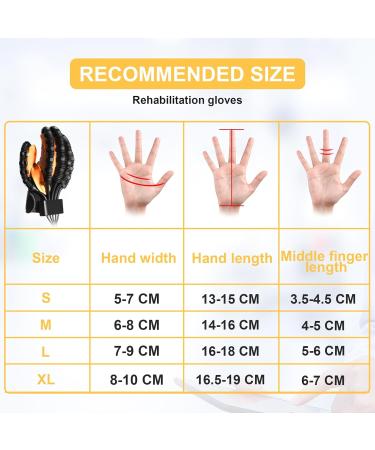 EMFOCU Hemiplegia Finger Rehabilitation Trainer - Hand Robot Gloves for Stroke & Arthritis Recovery XL Right Hand - Buy Online on GoSupps.com