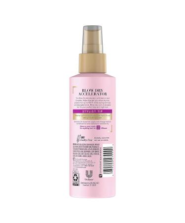 Suave Pink Blow Dry Accelerator 6 oz - Heat Protectant Spray with Detangling Benefits - Buy Online on GoSupps.com