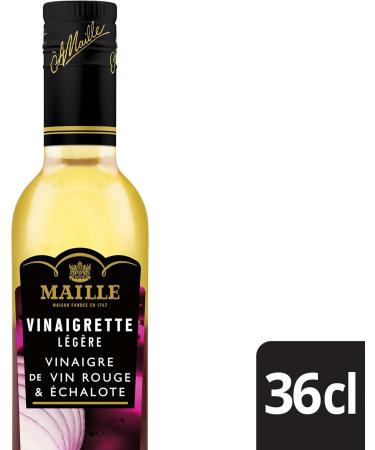 Maille Vinaigrette L g re Vinaigre de Vin Rouge & chalotes Pointe d'Oignon Rouge 36 cl 360 ml (Lot de 1) - Buy Online on GoSupps.com