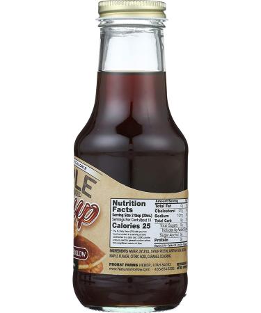 Nature's Hollow Sugar-Free Maple Flavored Syrup - 10 Ounce | Non GMO, Keto Friendly, Vegan, Gluten Free - Buy Online on GoSupps.com