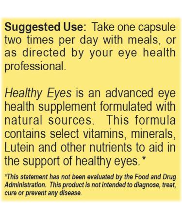 Hillestad Pharmaceuticals Healthy Eyes AREDS 2 Formula - 120 Capsules - Buy Online on GoSupps.com