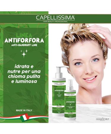 DERMOCURA Capellissima Professional antidandruff set completely eliminates and prevents dandruff shampoo 250 ml and antidandruff lotion 150 ml immediate efficacy for all types of skin and hair - Buy Online on GoSupps.com