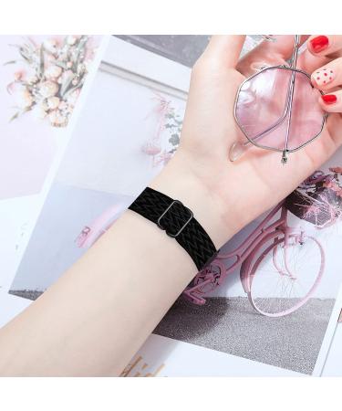 GBPOOT Elastic Nylon Bands for Fitbit Charge 4/3/3 SE - Adjustable Sport Wristband in Black - Buy Online on GoSupps.com