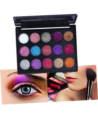 OSALADI 15 Matte Eyeshadow Eye Shadow Palettes Eyeshadow Pallet Eyeshadow Powder Eyeshadow Palette Diamond Makeup Palette Eyeshadow Matt 1 count (Pack of 1) Picture 1 - Buy Online on GoSupps.com