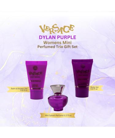 Versace Dylan Purple Perfume for Women Mini Gift Set EDP Trio Dylan Purple 0.57 Fl Oz (Pack of 3) - Buy Online on GoSupps.com