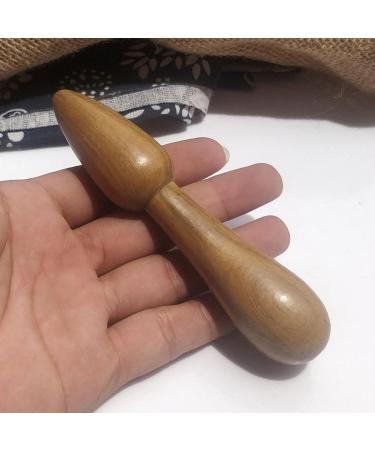 5-Piece Trigger Point Massage Device Set | Wooden Acupressure Roller & Pen for Pain Relief | International Shipping Available - Buy Online on GoSupps.com