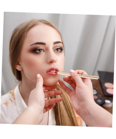 Angoily lipstick applicator wands portable lip lipstick brush telescopic beauty tools Tricolor lip gloss brush smudge stick lip brush for lipstick lipstick make up - Buy Online on GoSupps.com