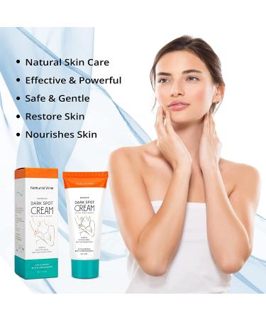 Dark Spot Corrector Cream for Body - Hyperpigmentation Treatment, Brightening & Age Spot Remover - Moisturizes Armpit, Neck, Knees - 2 FL OZ/60ML Orange - Buy Online on GoSupps.com