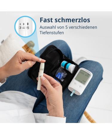 METIC Glucose Measurement Device - Accurate Blood Sugar Monitoring for Diabetes Management | International Shipping Available - Buy Online on GoSupps.com