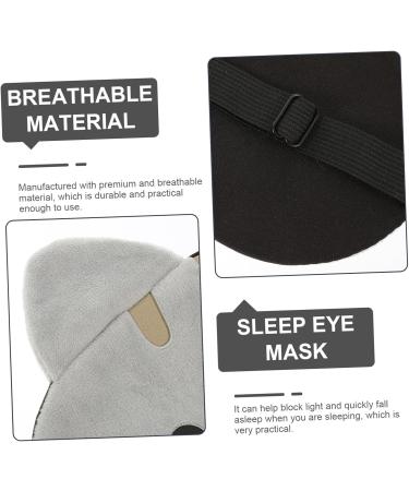 Healvian 3Piece Cotton Sleeping Masks Lightproof Sleeping Mask for Men Women Boys and Girls Portable Sleep Blindfold - Buy Online on GoSupps.com