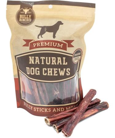 Bully Bunches Collagen Wrapped in Beef Bully Stick | All-Natural Long Lasting Dog Chew | Dental Stick for Avid Chewers (6 Inch 10 Pack) - Buy Online on GoSupps.com
