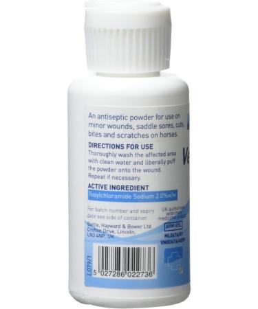 Battles Veterinary Wound Powder - White 125 G 125g - Buy Online on GoSupps.com