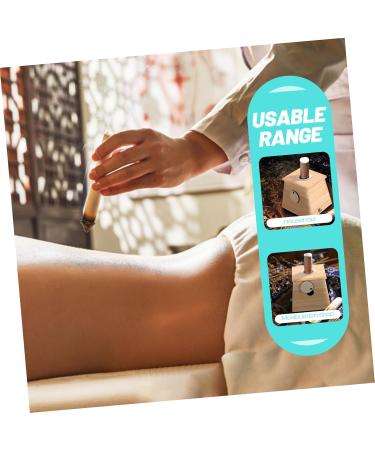 Hapinary Moxibustion Box - Premium Wooden Massage Device for Whole Body Treatment | Enhance Wellness & Relaxation - Buy Online on GoSupps.com