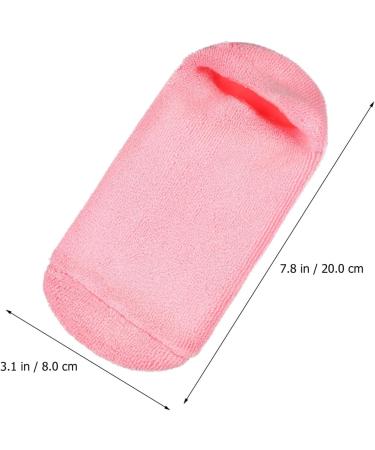 HOMSFOU 2 Sets Spa Moisturizing Socks Foot Moisturizing Hand Moisture Gloves Exfoliating Gloves Exfoliating Socks Spa Gel Gloves Mitts Dry Hands Fabric Skin Cotton - Buy Online on GoSupps.com