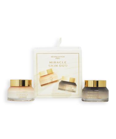 Revolution Pro Miracle Skin Duo Set Includes Miracle Cream & Miracle Night Cream for Hydrated Skin