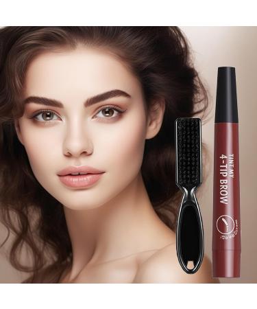Bartstift Filler | Waterproof Hair Base Pencil - Long-Lasting Beard & Mustache Makeup in Aznever Red-Brown | Natural Finish for Men - Buy Online on GoSupps.com