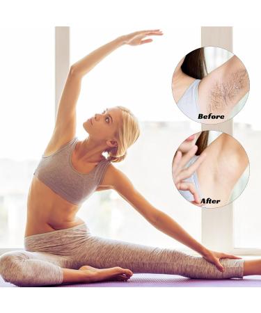 Crystal Hair Eraser - Gentle Reusable Hair Removal Tool for Men & Women | Non-Irritating Exfoliating Body Grooming - Pink - Buy Online on GoSupps.com