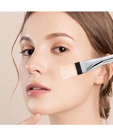 Flat Foundation Brush Set - Jemey Angled Liquid Makeup Brush for Premium Cream & Powder Concealer - Perfect for Flawless Application - Buy Online on GoSupps.com