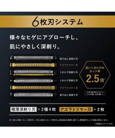 Buy Panasonic ES-LS5C-K LAMDASH PRO Men's Shaver - 6 Blades Foam Making Function Japan Import - International Shipping Available - Buy Online on GoSupps.com