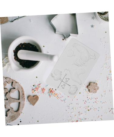 STOBOK Cock Mold Silicone Molds Candies Chocolates Candy Chocolate Making Mold Tools Handmade Rooster Craft Supple Fondant Molds DIY Baking Mould DIY Chocolate Fudge Aldult Silica Gel - Buy Online on GoSupps.com