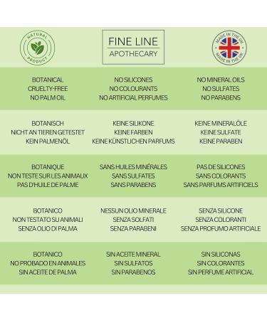 100% Natural Hair Growth Oil - Ricin Argan Moringa & Coconut Oil with Rosemary & Eucalyptus | Fine Line Apothecary | 100ml - Promote Healthy Hair Growth Naturally - Buy Online on GoSupps.com