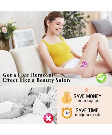 EC VISION Electric Facial Hair Remover for Women - Pink Beauty Epilator & Trimmer - Buy Online on GoSupps.com