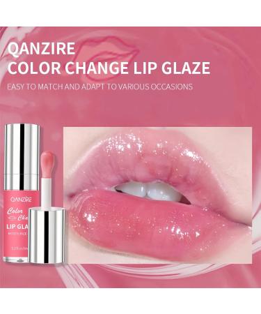 Magic Oil Moisturizing Lip Gloss Color Changing Lip Plumper Oil Mirror Finish Lip Oil for Women Dry Lip Care Seurm Oil Non-Sticky Lip Balm - Buy Online on GoSupps.com