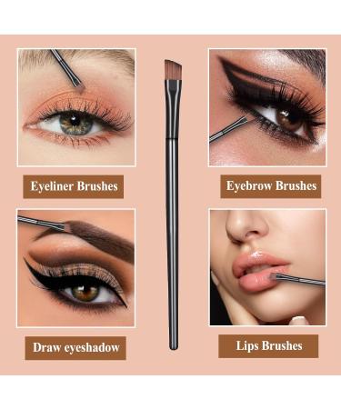 50 Pieces Disposable Angled Eyebrow Brushes - Bulk Brow Tint & Concealer Applicators for Salon & Beauty Makeup Tools - Buy Online on GoSupps.com