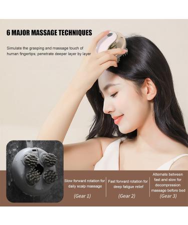 Stimulateur Capillaire Pour Pousse Des Cheveux | Appareil De Massage Du Cuir Chevelu Utilisable Sec Et Sous La Douche 3 Vitesses Portable Stimulateur Folliculaire Activation Anti-Perte de Cheveux Br - Buy Online on GoSupps.com
