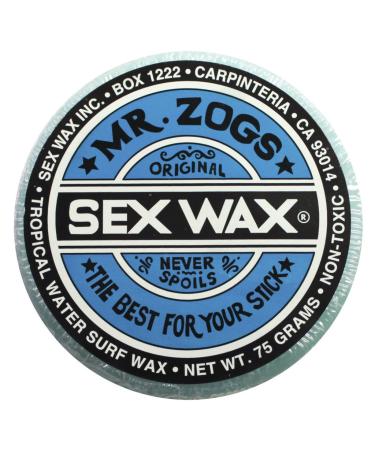 Mr. Zogs Original Sexwax - Tropical Water Temperature Aqua - Pineapple Scented