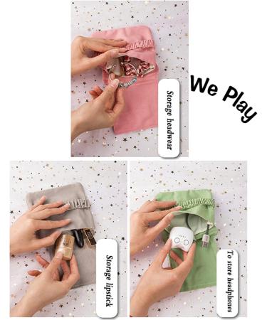 Buy Women's Large Capacity Bonds Storage Bag - Menstruation & Tampon Organizer | Gray Cosmetic Pouch - Buy Online on GoSupps.com