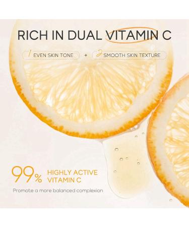 Vitamin C Skin Care Set - 6-in-1 Facial Routine Kit with Cleanser Toner Serum Cream & Eye Cream | Perfect Birthday Gifts for Teens & Women - Buy Online on GoSupps.com