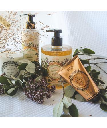 Panier des Sens Verbena Hand Cream - Moisturizing Lotion for Dry Cracked Hands - Shea Butter & Olive Oil - 97% Natural Ingredients - 2.6floz/75ml - Made in France - Buy Online on GoSupps.com