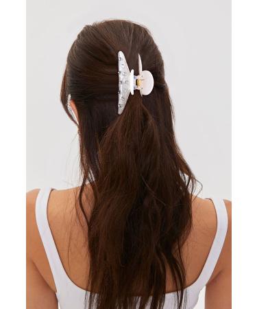 Shop Lily & White Ivybone Acrylic Heart Shape Rhinestone Hair Clips - Durable Medium Jaw Claw Clips for Women | Stylish Hair Accessories HC2122A - Buy Online on GoSupps.com