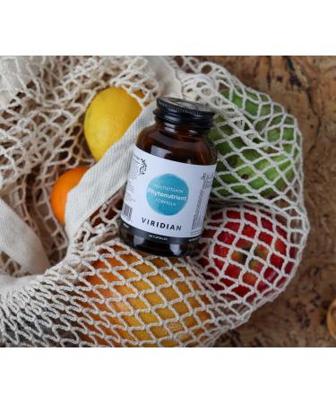Viridian - PhytoNutrient Formula Multivitamin - 60 Caps | Plant Rich Formula with Key Nutrients & Potent Botanicals | Wellness Support Supports Energy & Immune System | Nutritionist Formulated - Buy Online on GoSupps.com