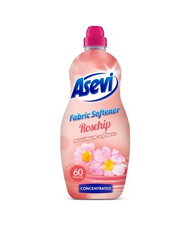 Asevi Fabric Softener Laundry Conditoner Liquid Fabric Softener 1.5L 60 Washes Rosehip Rosehip 1.5 l (Pack of 1) - Buy Online on GoSupps.com