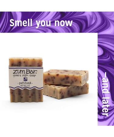 ZUM Goat's Milk Soap - Patchouli Scent, 3 oz - Natural Moisturizing Cleanser - Buy Online on GoSupps.com
