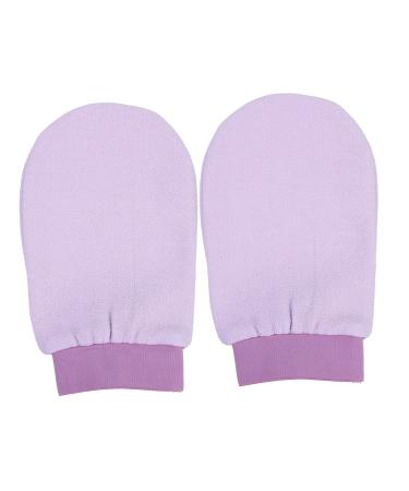Healeved Face Scrubber 2pcs Double-Sided Gloves Shower Sponges for Women Loofa Gloves Exfoliating Bath Towels Massage Remover Miss Microfiber Towel